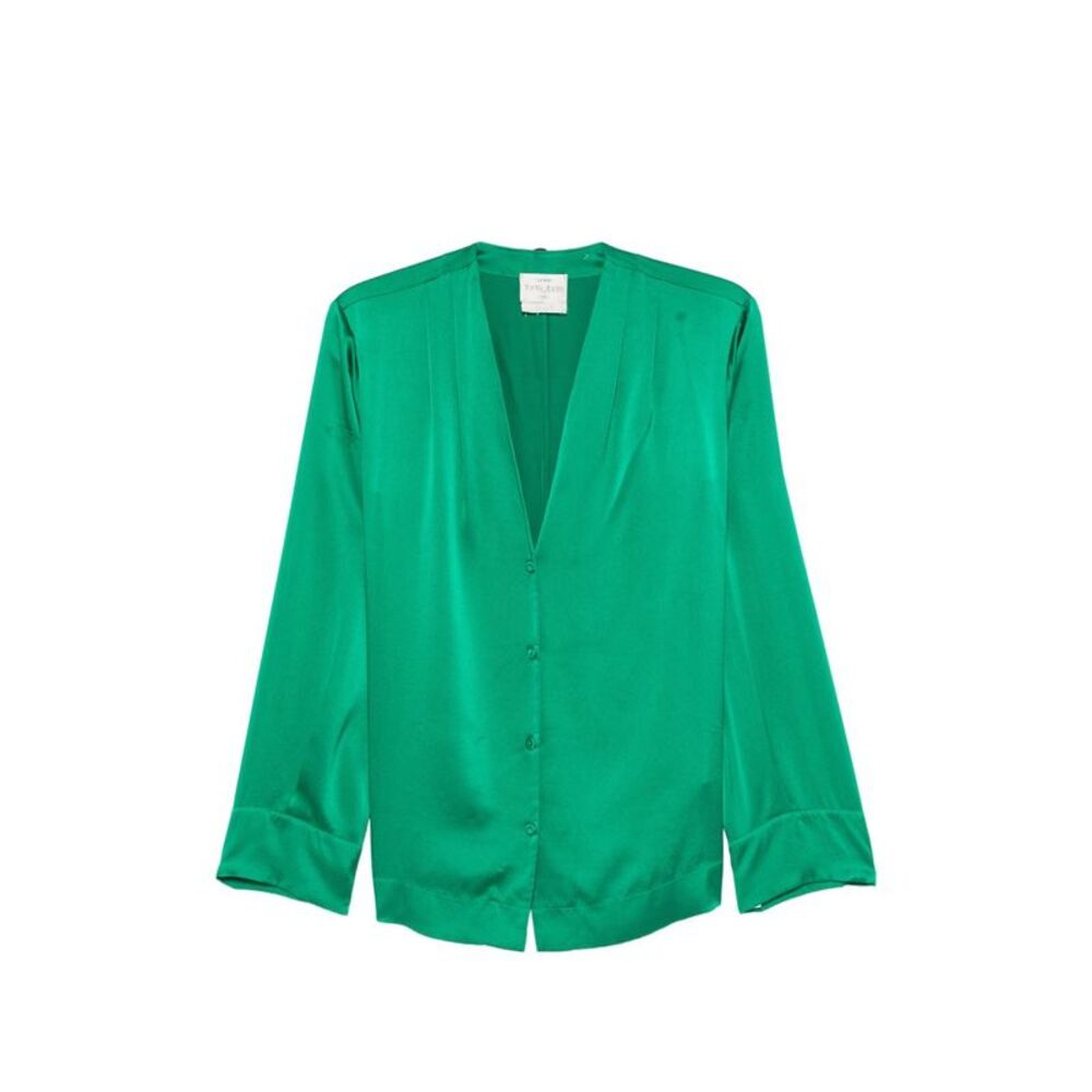 Forte Forte Women Silk Satin Shirt